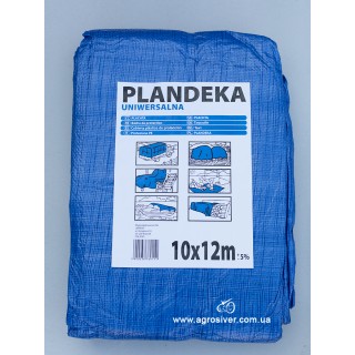 Тент поліпропіленовий синій 10х12 м, 60 г/м2