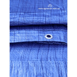 Тент поліпропіленовий синій 6х8 м, 60 г/м2