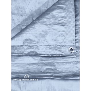 Тент поліпропіленовий сірий 15х20 м, 120 г/м2